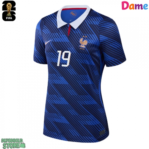 Frankrig Theo Hernandez #19 Replika Hjemmebanetrøje Dame VM 2026 Kortærmet